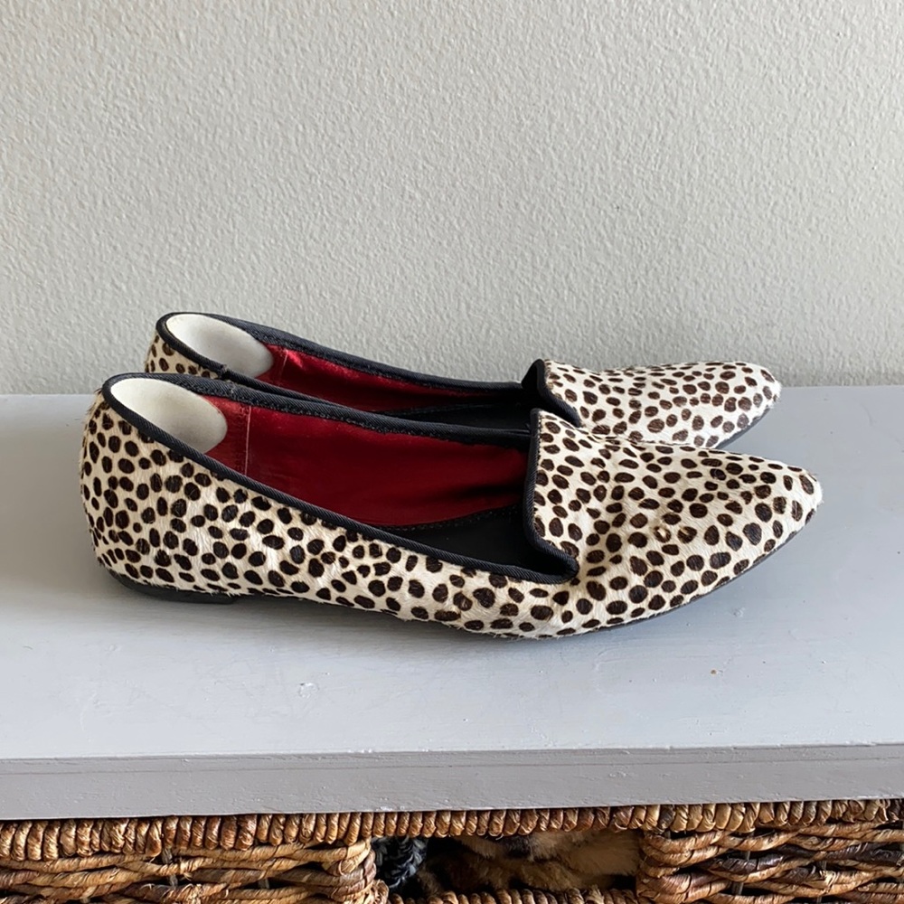 Leopard Loafer Flats